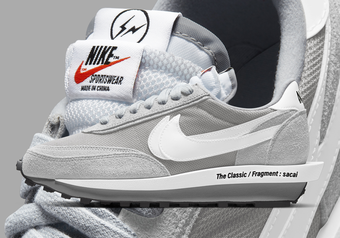 Giày Nike LD Waffle SF Sacai Fragment Grey - sku: DH2684-001 